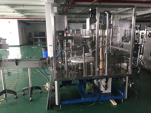 粉劑灌裝旋蓋一體機