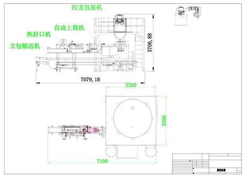 牛皮袋全自動(dòng)包裝線